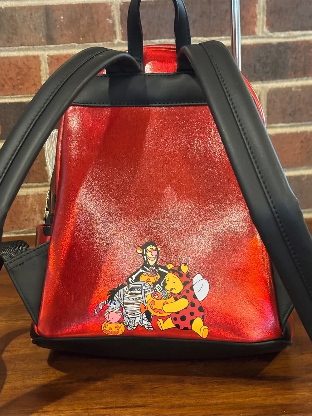 Loungefly Disney Winnie thePooh Ladybug Halloween Costume Mini Backpack